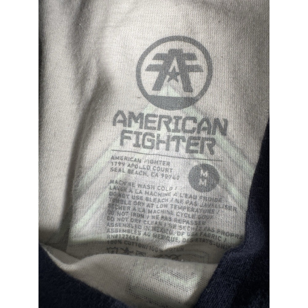 American Fighter Athletics Double Sided Light Weight Hoodie‎ Tshirt Size Medium - Picture 4 of 9